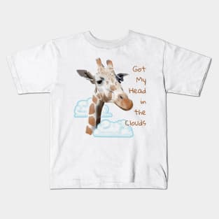 Got My Head in the Clouds Kids T-Shirt